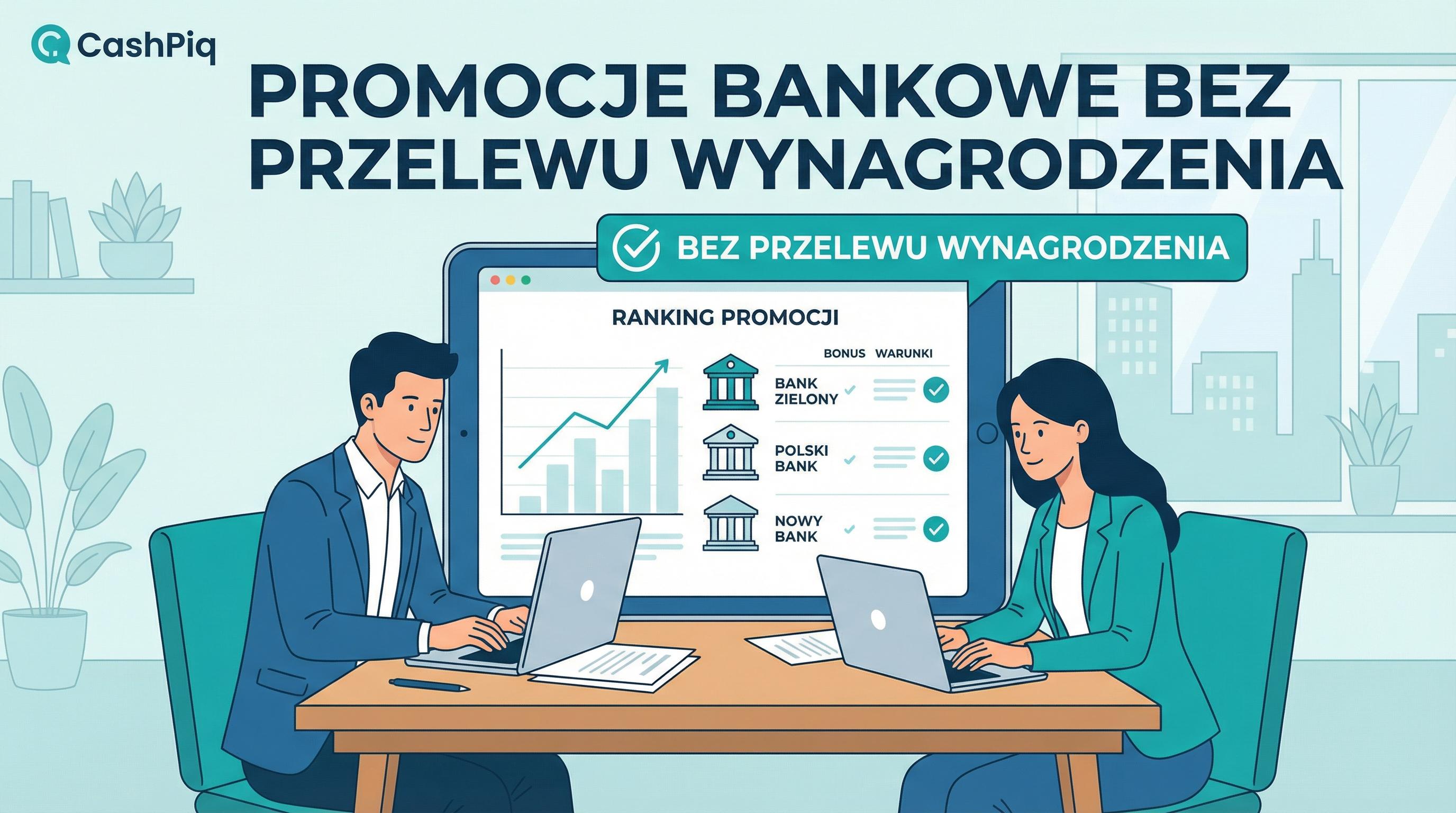 Para lub osoba zapracowana przegląda ranking ofert bez przelewu wynagrodzenia.