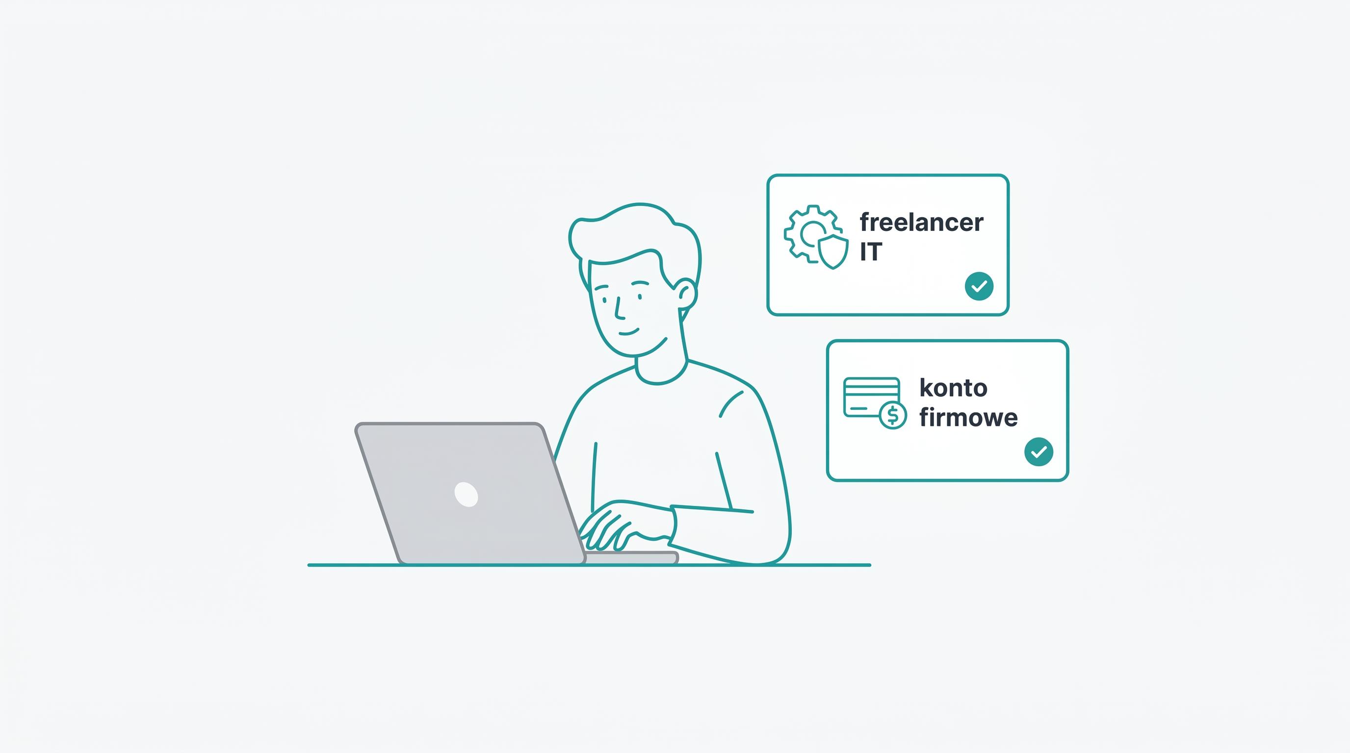Artykuł porównuje oferty kont firmowych pod kątem realistyczności warunków dla freelancera IT.