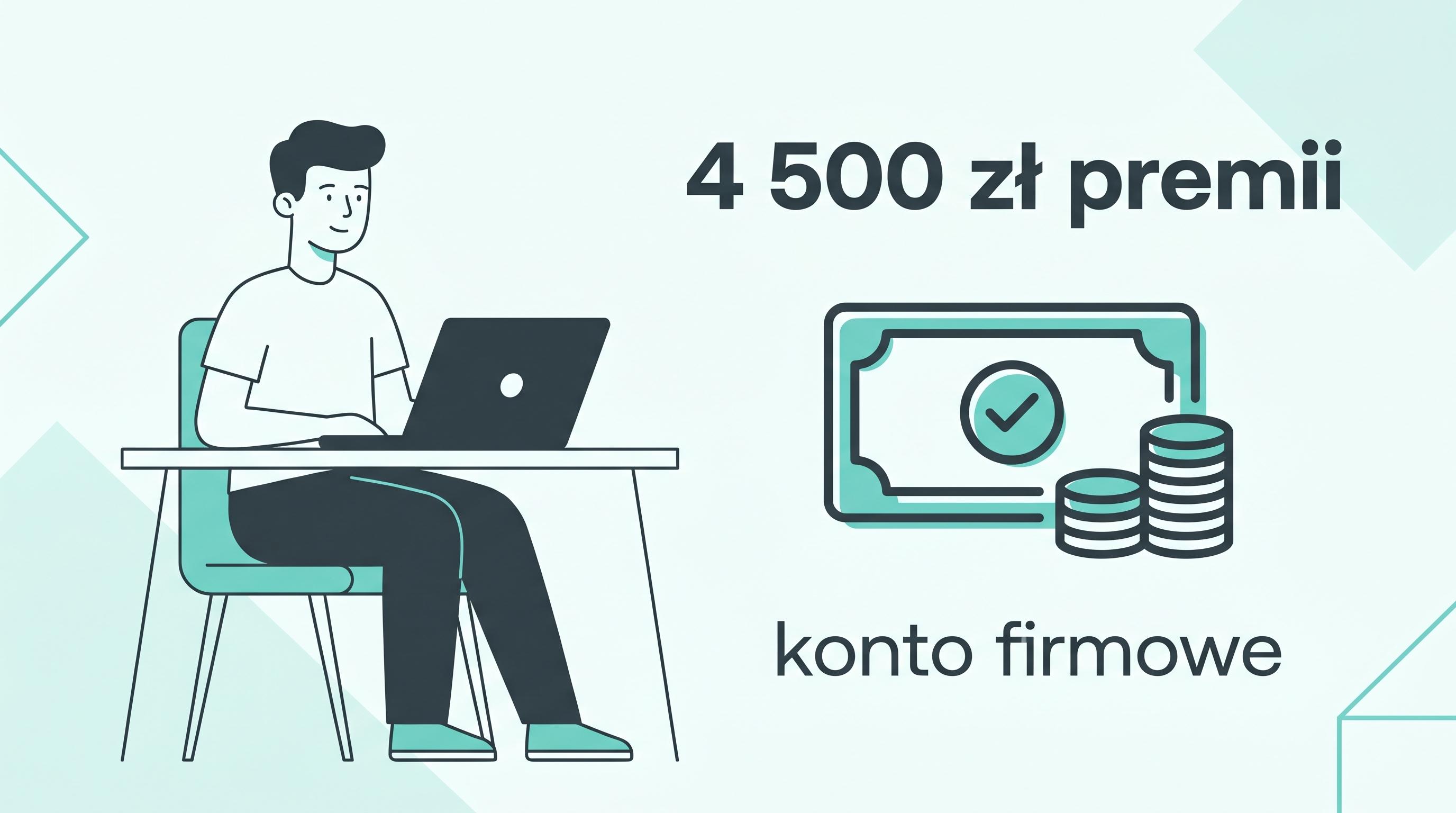Artykuł o premii do 4 500 zł za Konto Firmowe Online w Erste Bank — warunki dla JDG i freelancerów.