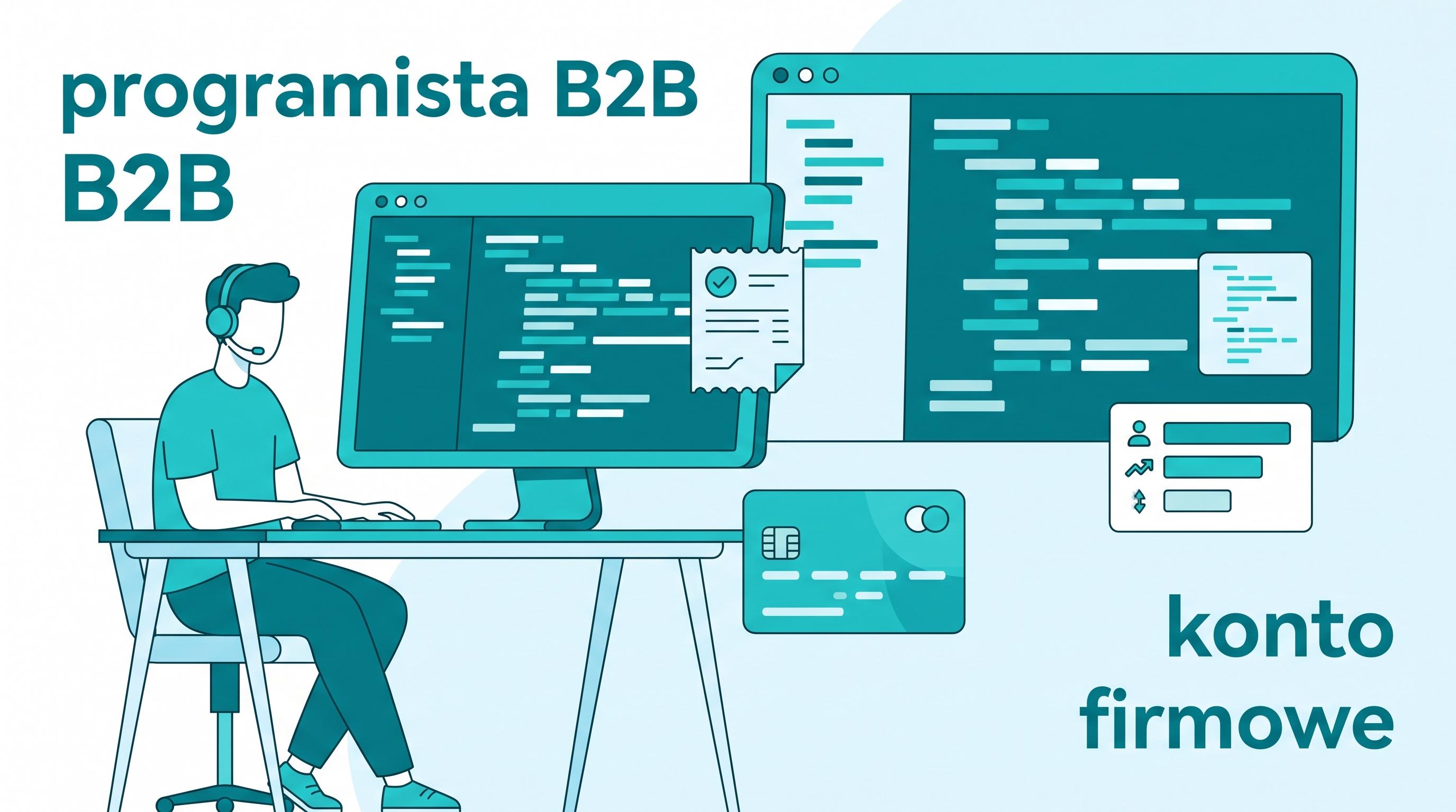 Programista B2B wybiera konto firmowe — ranking i karta firmowa.