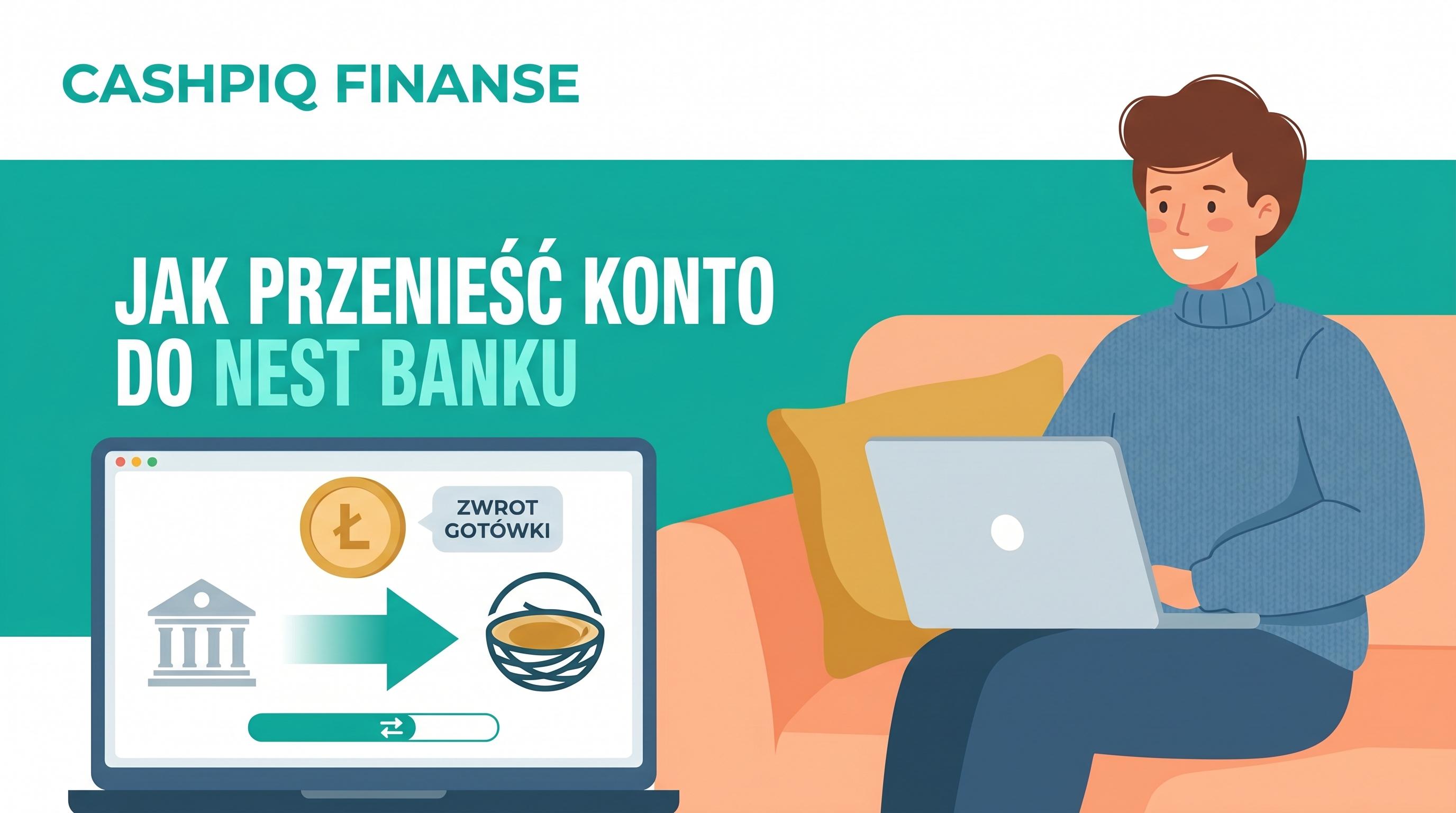 Przenosiny konta bankowego do Nest Banku — poradnik.