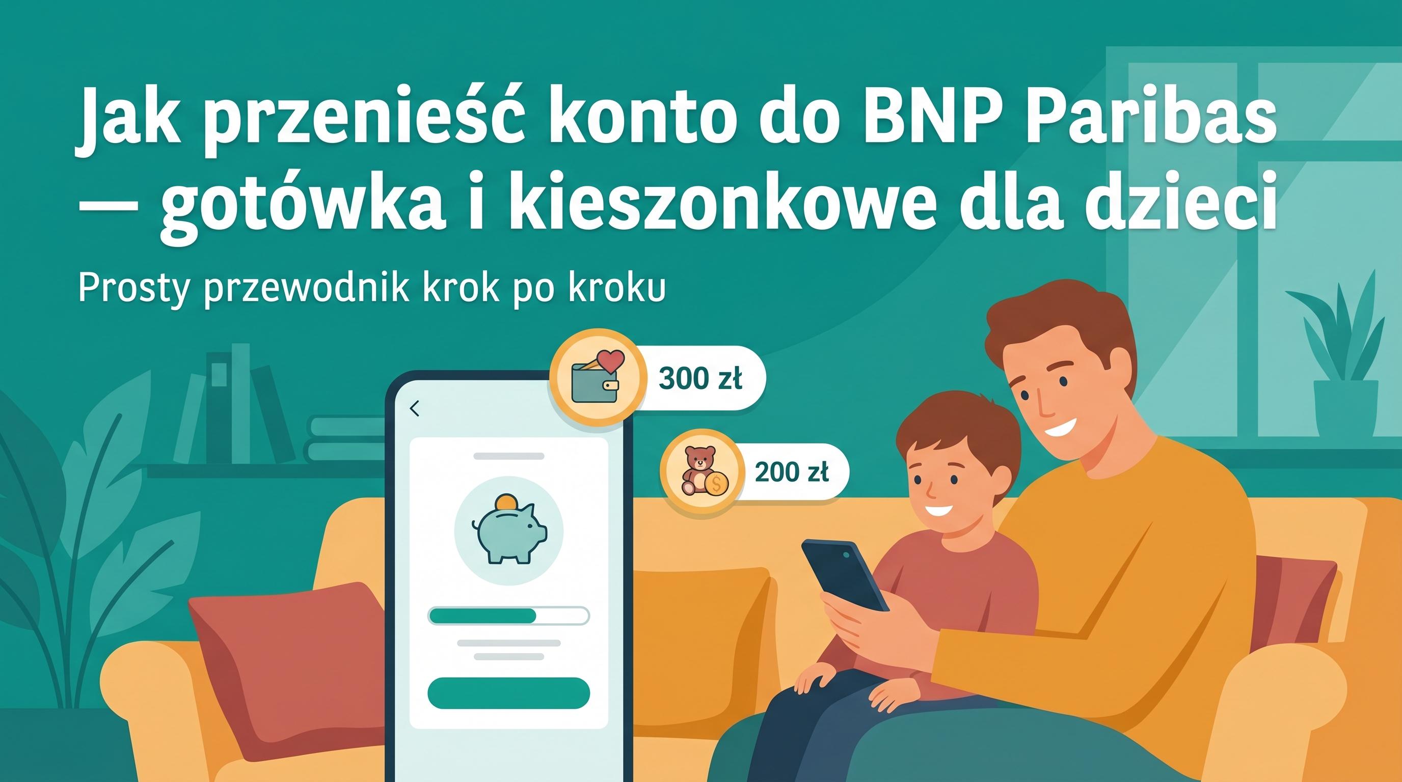 Przenosiny konta bankowego do BNP Paribas — poradnik.