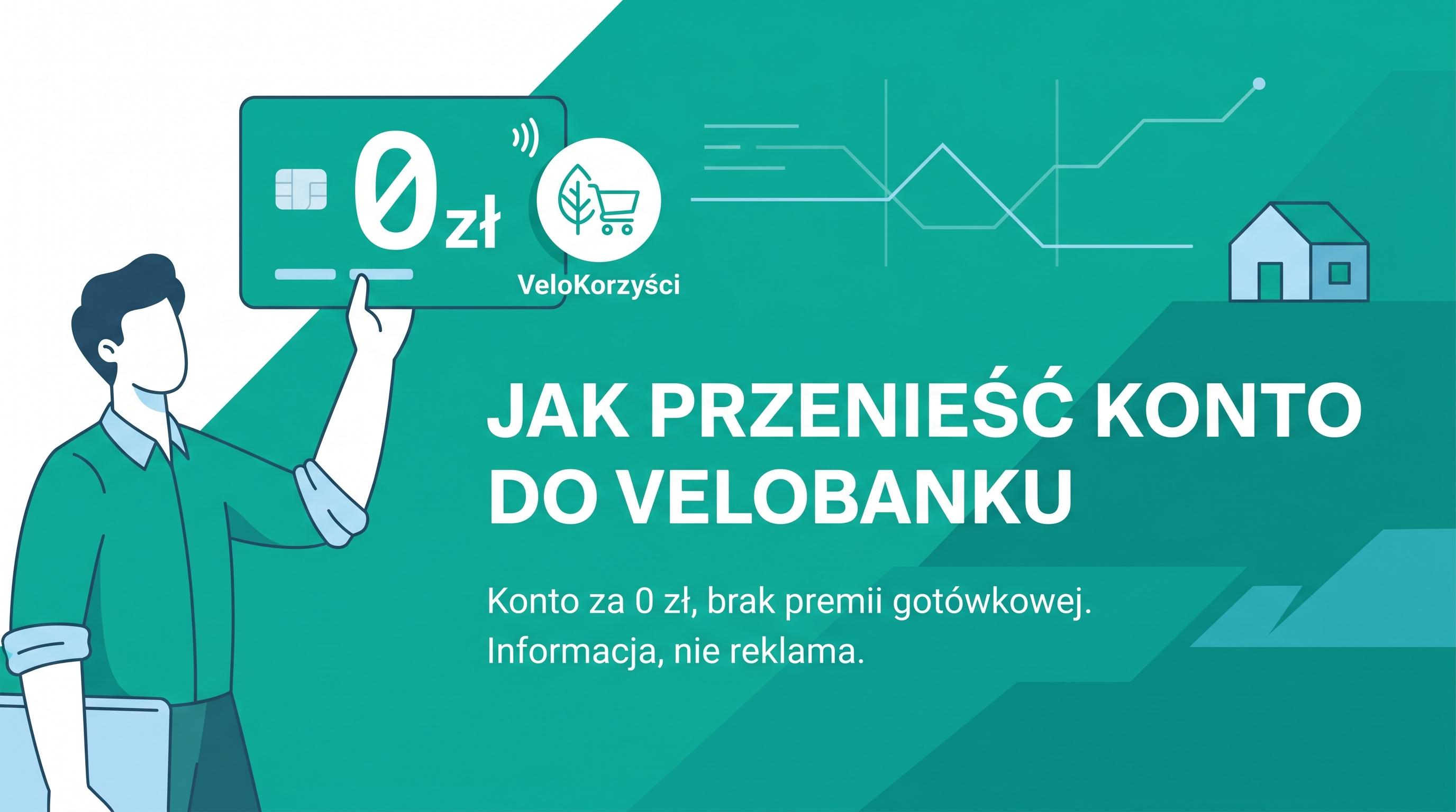 Przenosiny konta bankowego do VeloBanku — poradnik.